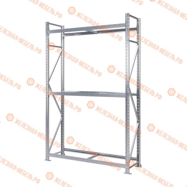 Стеллаж MS Pro Z 2500х1500х500 (3 яруса без настила)