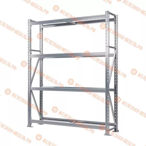 Стеллаж MS Pro Z 2000х1500х400 (4 яруса без настила)