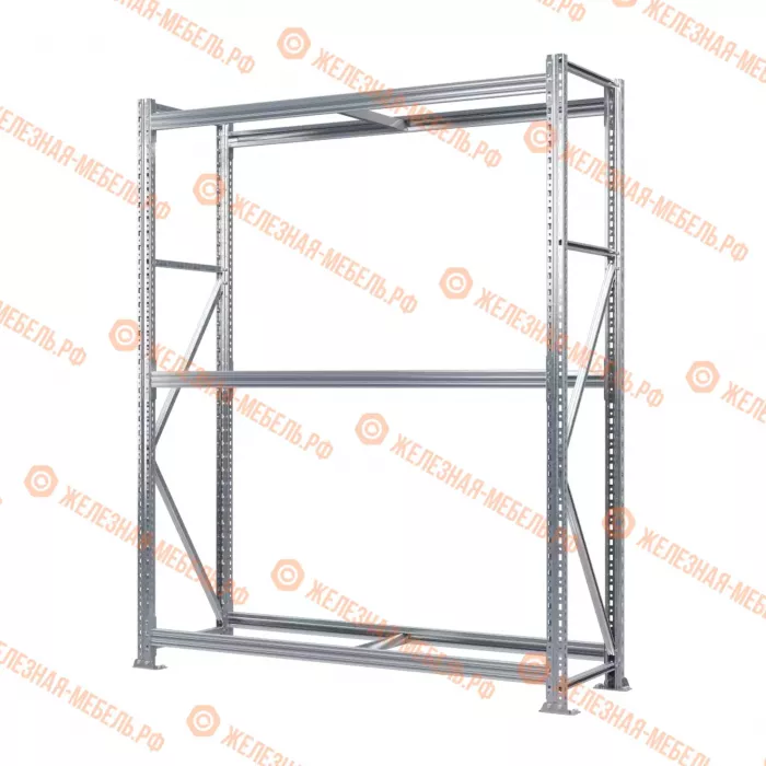 Стеллаж MS Pro Z 2000х1500х500 (3 яруса без настила)