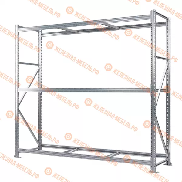 Стеллаж MS Pro Z 2000х2100х600 (3 яруса без настила)