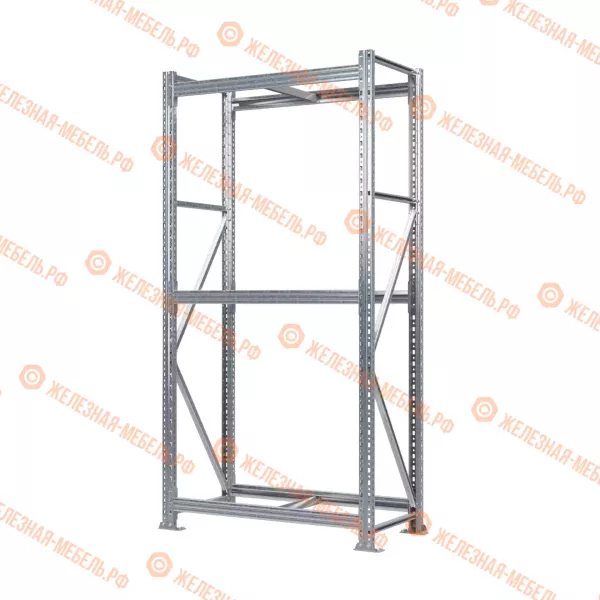 Стеллаж MS Pro Z 2000х900х500 (3 яруса без настила)
