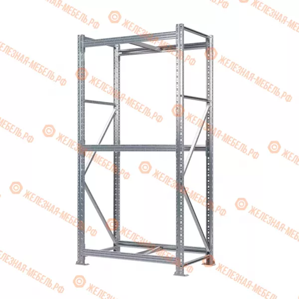 Стеллаж MS Pro Z 2000х900х600 (3 яруса без настила)