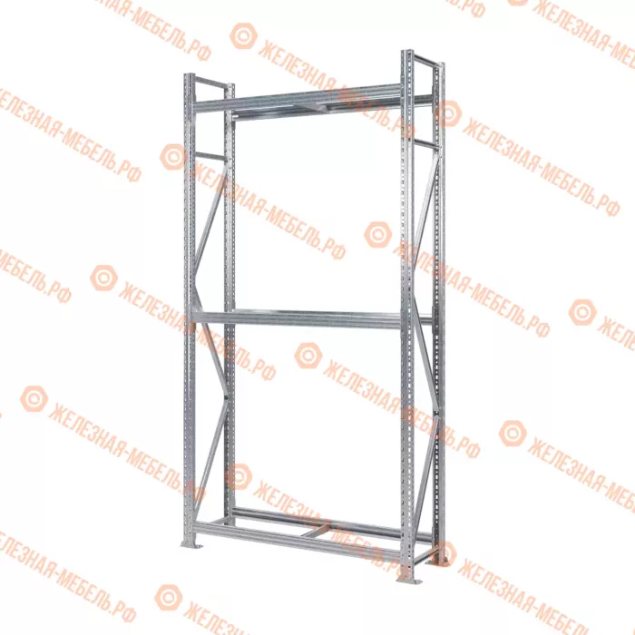 Стеллаж MS Pro Z 2500х1200х400 (3 яруса без настила)