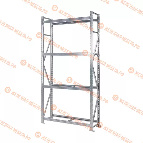 Стеллаж MS Pro Z 2500х1200х400 (4 яруса без настила)