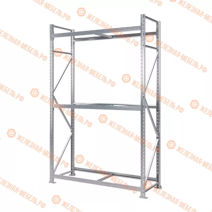 Стеллаж MS Pro Z 2500х1500х600 (3 яруса без настила)