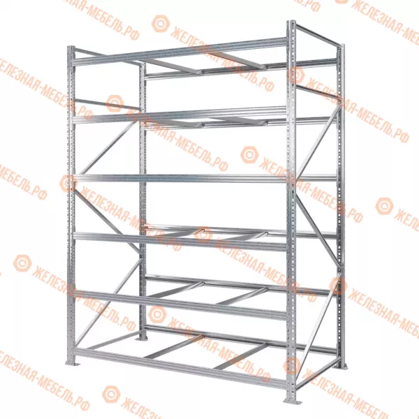Стеллаж MS Pro Z 2500х1800х1000 (6 ярусов без настила)