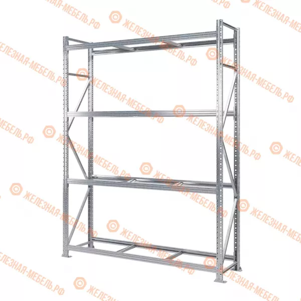 Стеллаж MS Pro Z 2500х1800х500 (4 яруса без настила)