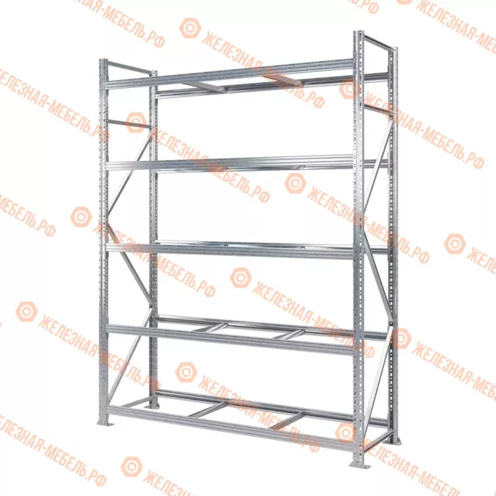 Стеллаж MS Pro Z 2500х1800х600 (5 ярусов без настила)