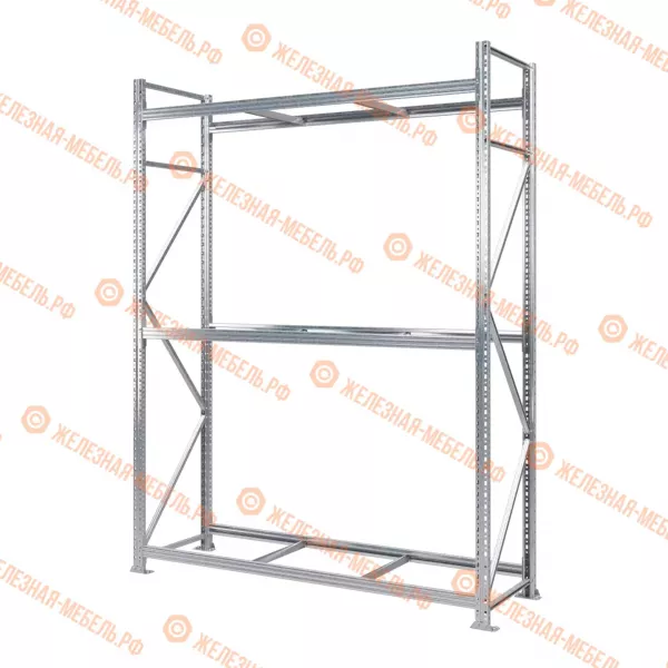 Стеллаж MS Pro Z 2500х1800х600 (3 яруса без настила)