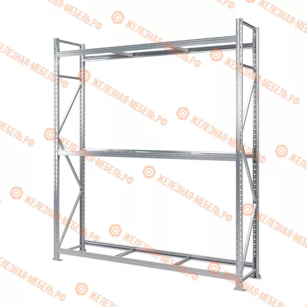 Стеллаж MS Pro Z 2500х2100х500 (3 яруса без настила)