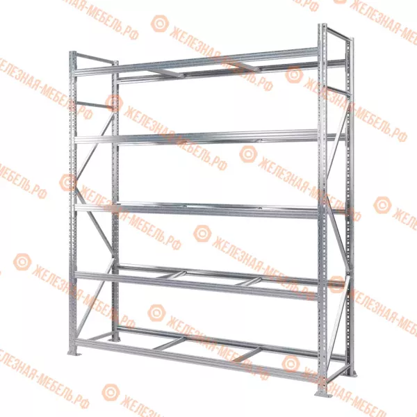 Стеллаж MS Pro Z 2500х2100х600 (5 ярусов без настила)