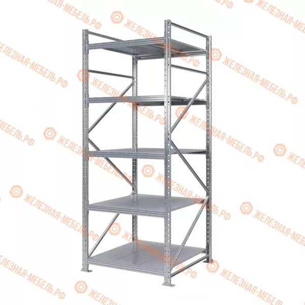 Стеллаж MS Pro Z 2500х900х1000 (5 ярусов без настила)