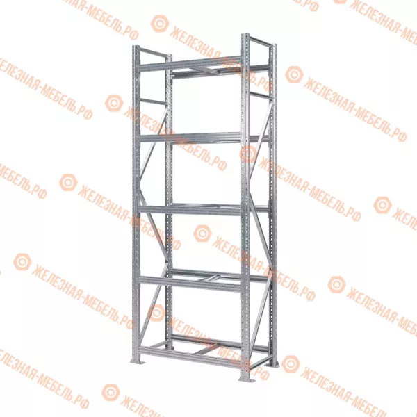 Стеллаж MS Pro Z 2500х900х500 (5 ярусов без настила)