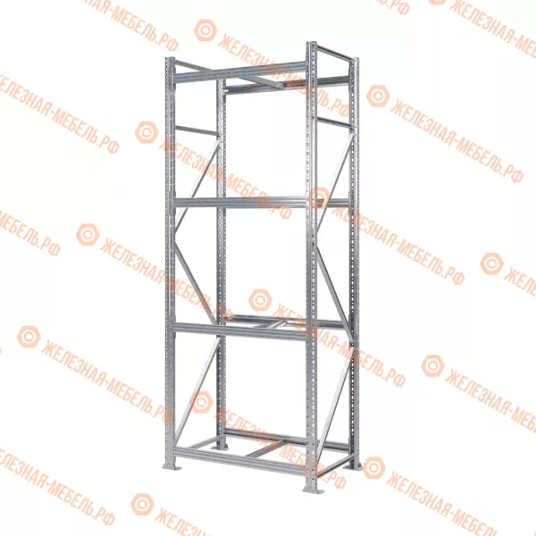 Стеллаж MS Pro Z 2500х900х600 (4 яруса без настила)