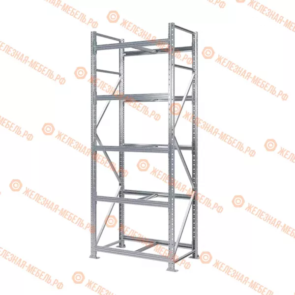 Стеллаж MS Pro Z 2500х900х600 (5 ярусов без настила)
