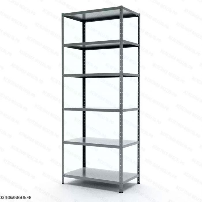 Стеллаж MS STRONG 2550х1000х700 (6 полок)