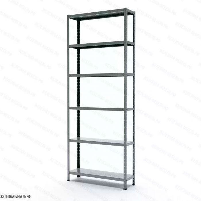 Стеллаж MS STRONG 2550х1000х300 (6 полок)