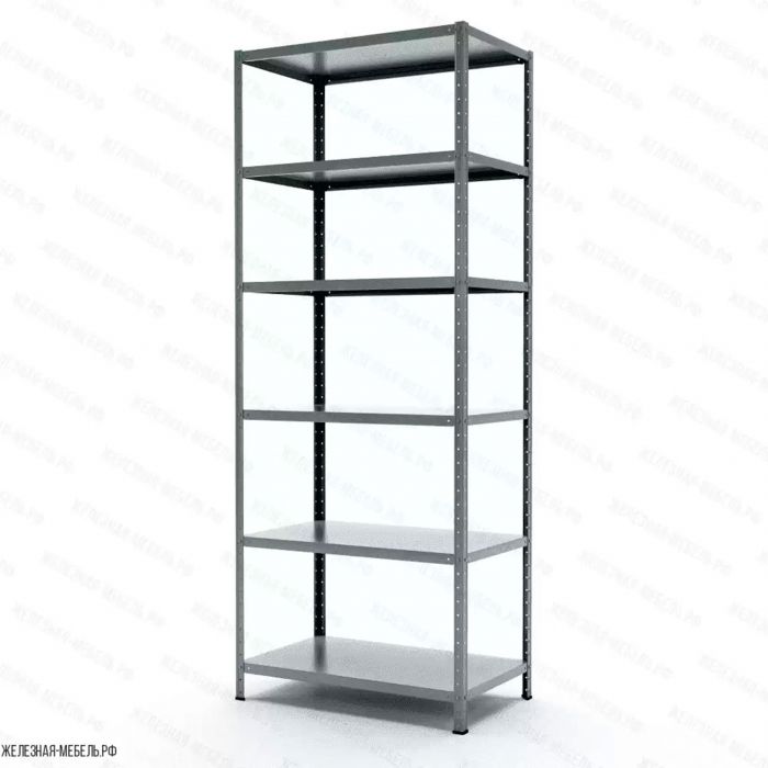 Стеллаж MS STRONG 2550х1000х500 (6 полок)