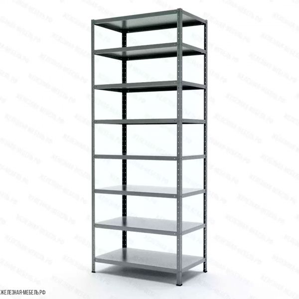 Стеллаж MS STRONG 2550х1200х600 (8 полок)