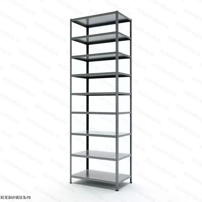 Стеллаж MS STRONG 3100х1000х500 (9 полок)