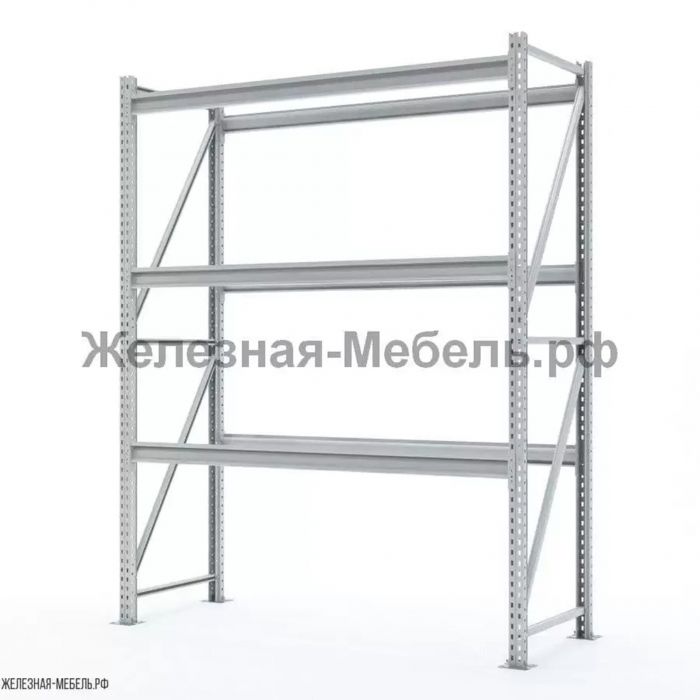 Стеллаж СФМ 2000х1500х600 (3 яруса без настила) RAL