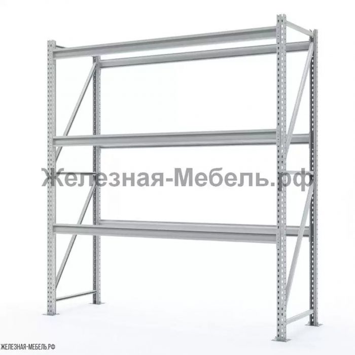 Стеллаж СФМ 2000х1750х600 (3 яруса без настила) RAL