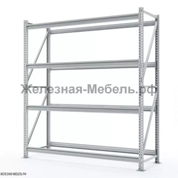 Стеллаж СФМ 2000х1750х600 (4 яруса без настила) RAL