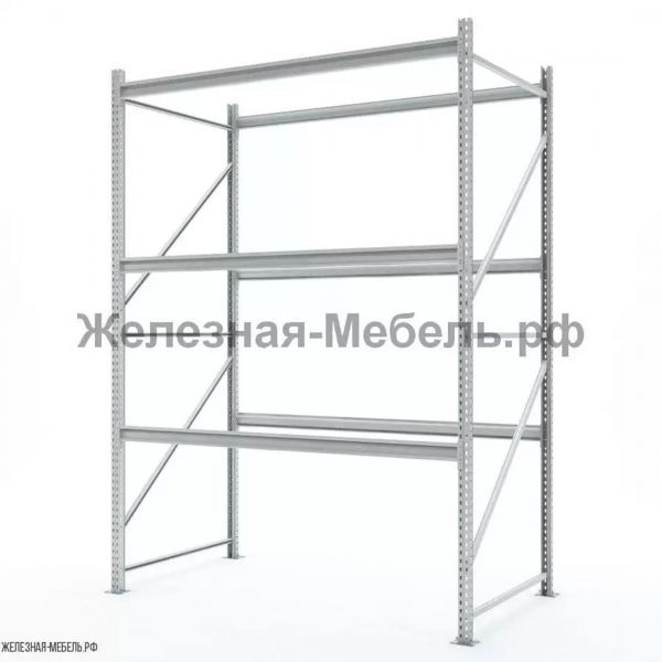 Стеллаж СФМ 2500х1750х1000 (3 яруса без настила) RAL