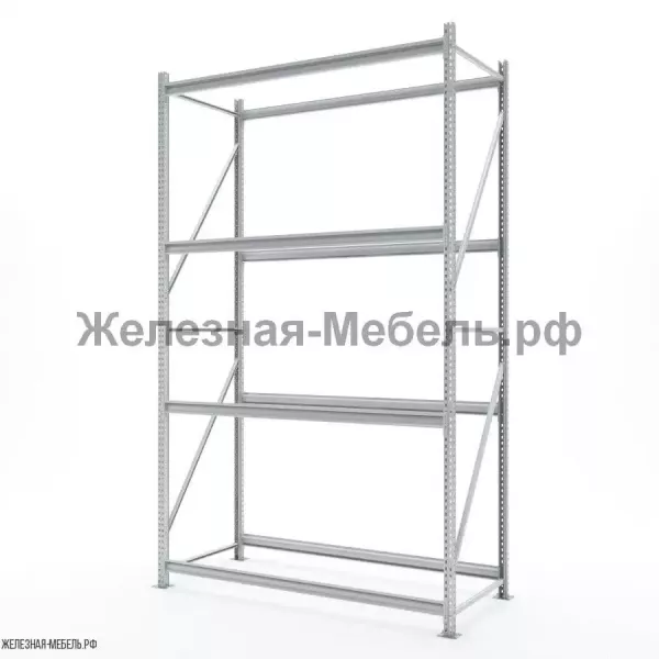 Стеллаж СФМ 3000х1750х800 (4 яруса без настила) RAL