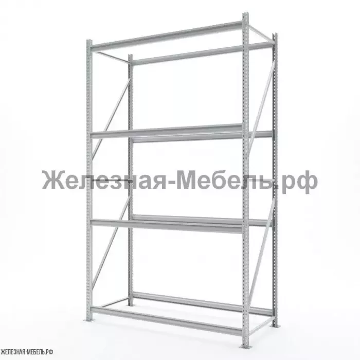 Стеллаж СФМ 3000х1750х800 (4 яруса без настила) RAL