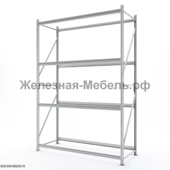 Стеллаж СФМ 3000х2000х800 (4 яруса без настила) RAL