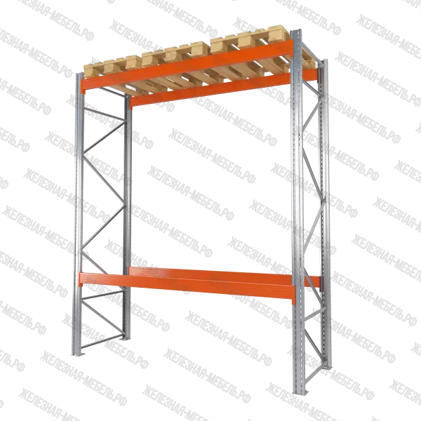 Стеллаж грузовой СТСМ 3500х2700х1000 (2 яруса)