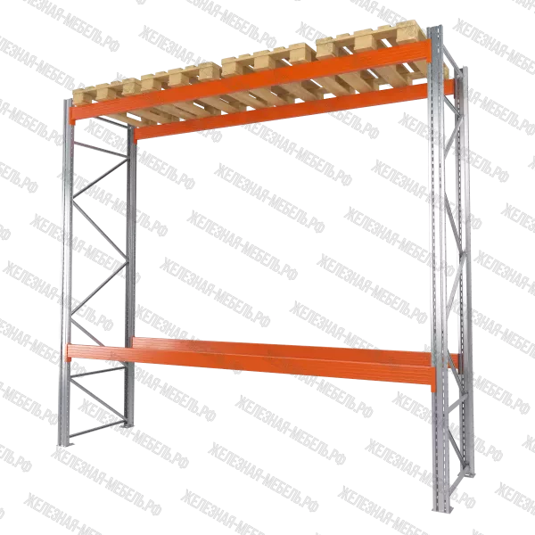Стеллаж грузовой СТСМ 3500х3600х1000 (2 яруса)