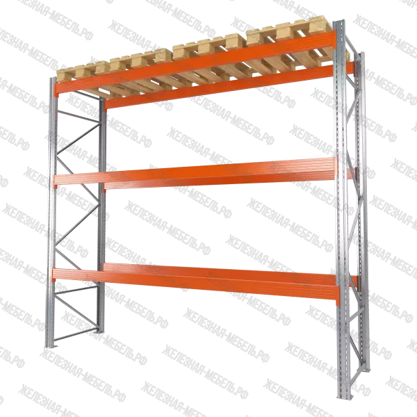 Стеллаж грузовой СТСМ 3500х3600х1000 (3 яруса)