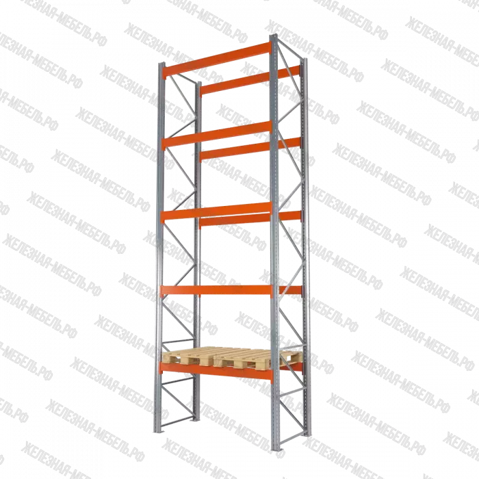Стеллаж грузовой СТСМ 5500х1800х1000 (5 ярусов)