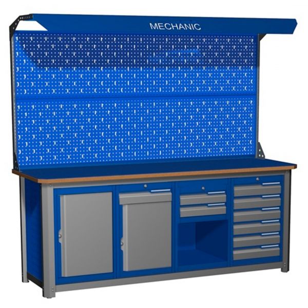 Верстак MECHANIC (v.2)-М20.01ППС16Э2С