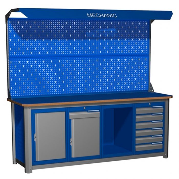 Верстак MECHANIC (v.2)-М20.01ПС26Э2С